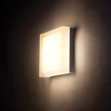 Load image into Gallery viewer, Dice LED Square Flush Mount Ceiling Light in Detail.