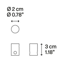 Load image into Gallery viewer, Swag Kit For Radial Canopy - line drawing.