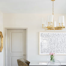 Load image into Gallery viewer, Dillon Chandelier in dining room.