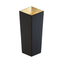 Load image into Gallery viewer, Dink LED Wall Light in Black and Gold.