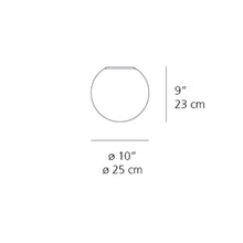 Load image into Gallery viewer, Dioscuri Indoor/Outdoor Ceiling/Wall Light - line drawing.
