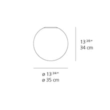 Load image into Gallery viewer, Dioscuri Indoor/Outdoor Ceiling/Wall Light - line drawing.