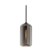 Load image into Gallery viewer, District Pendant Light in Smoke (Large).