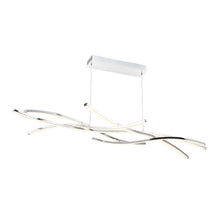 Load image into Gallery viewer, Divergence LED Linear Pendant Light in White (64-Inch).