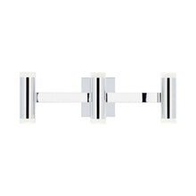 Load image into Gallery viewer, Dobson II LED Bath Wall Light in Chrome (Shallow).