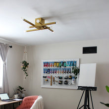 Load image into Gallery viewer, Dona Flush Mount Ceiling Light in office.