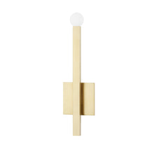 Load image into Gallery viewer, Dona Wall Light in Aged Brass/1-Light.