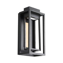 Load image into Gallery viewer, Dorne Outdoor LED Wall Light in Small.