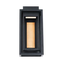 Load image into Gallery viewer, Dorne Outdoor LED Wall Light in Detail.