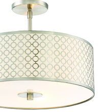 Load image into Gallery viewer, Dots Semi-Flush Mount Ceiling Light Detail.