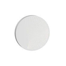 Load image into Gallery viewer, Dotwave™ Round Outdoor LED Wall Light in Medium/Textured White.