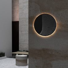 Load image into Gallery viewer, Dotwave™ Round Outdoor LED Wall Light in outdoor.