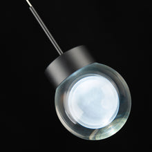 Load image into Gallery viewer, Double Bubble LED Pendant Light in Detail.