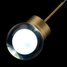 Load image into Gallery viewer, Double Bubble LED Pendant Light in Detail.