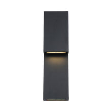 Load image into Gallery viewer, Double Down Outdoor LED Wall Light in Detail.