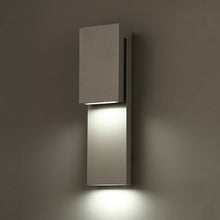 Load image into Gallery viewer, Double Down Outdoor LED Wall Light in Detail.