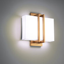 Load image into Gallery viewer, Downton LED Wall Light in Detail.