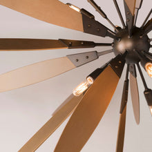 Load image into Gallery viewer, Dragonfly Chandelier in Detail.