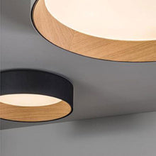 Load image into Gallery viewer, Duo LED Flush Mount Ceiling Light in Detail.