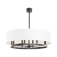 Load image into Gallery viewer, Durham Pendant Light in 8-Light/Aged Old Bronze.