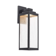 Load image into Gallery viewer, Amherst Outdoor LED Wall Light in Detail.