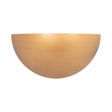 Load image into Gallery viewer, Collette LED Wall Light in Aged Brass.