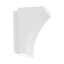 Load image into Gallery viewer, Cornice LED Wall Light in White.