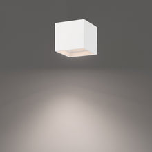 Load image into Gallery viewer, Downtown Outdoor LED Flush Mount Ceiling Light in Detail.