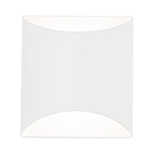 Load image into Gallery viewer, Duet LED Wall Light in White.