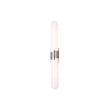 Load image into Gallery viewer, Fallon LED Bath Wall Light in Brushed Nickel.