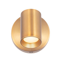Load image into Gallery viewer, Kepler LED Wall Light in Aged Brass.