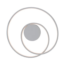 Load image into Gallery viewer, Marques LED Flush Mount Ceiling Light in Chrome.