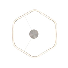 Load image into Gallery viewer, Morae LED Pendant Light in Detail.