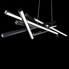Load image into Gallery viewer, Parallax LED Chandelier in Detail.