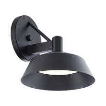 Load image into Gallery viewer, Rockport Outdoor LED Wall Light in Black.