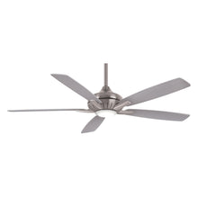 Load image into Gallery viewer, Dyno XL Smart LED Ceiling Fan in Brushed Nickel / Silver.