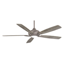 Load image into Gallery viewer, Dyno XL Smart LED Ceiling Fan in Burnished Nickel / Savannah Gray.