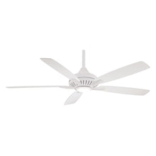 Load image into Gallery viewer, Dyno XL Smart LED Ceiling Fan in White.