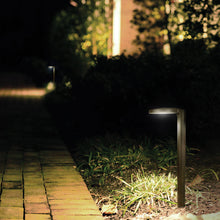 Load image into Gallery viewer, Eclipse LED Path Light in outside area.