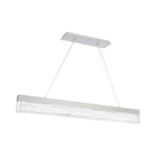 Load image into Gallery viewer, Effercescent LED Pendant Light in Brushed Aluminum.