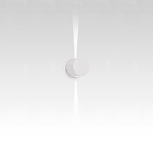 Load image into Gallery viewer, Effetto Round Outdoor LED Wall Light in White Ral9002/7W/2 Beam Narrow Spot.