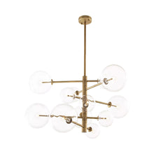 Load image into Gallery viewer, Argento Pendant Light in Antique Brass (Small).