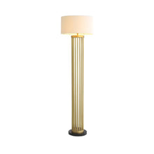 Load image into Gallery viewer, Condo Floor Lamp in Bouclé Shade.