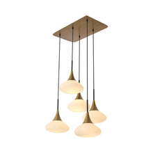 Load image into Gallery viewer, Duco Multi Light Pendant Light in Detail.