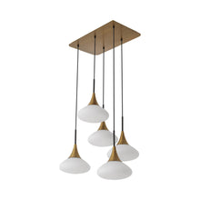 Load image into Gallery viewer, Duco Multi Light Pendant Light in Detail.