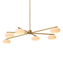 Load image into Gallery viewer, Evergreen Chandelier in Detail.