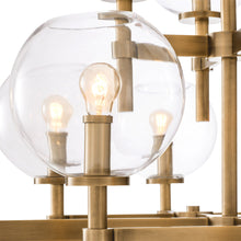 Load image into Gallery viewer, Jade Chandelier in Detail.
