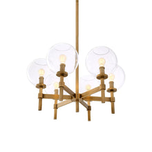 Load image into Gallery viewer, Jade Chandelier in Detail.