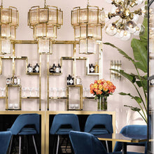 Load image into Gallery viewer, Ludlow Chandelier in restaurant.