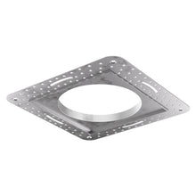 Load image into Gallery viewer, 4" Square Flush Mount Trim Adaptor.